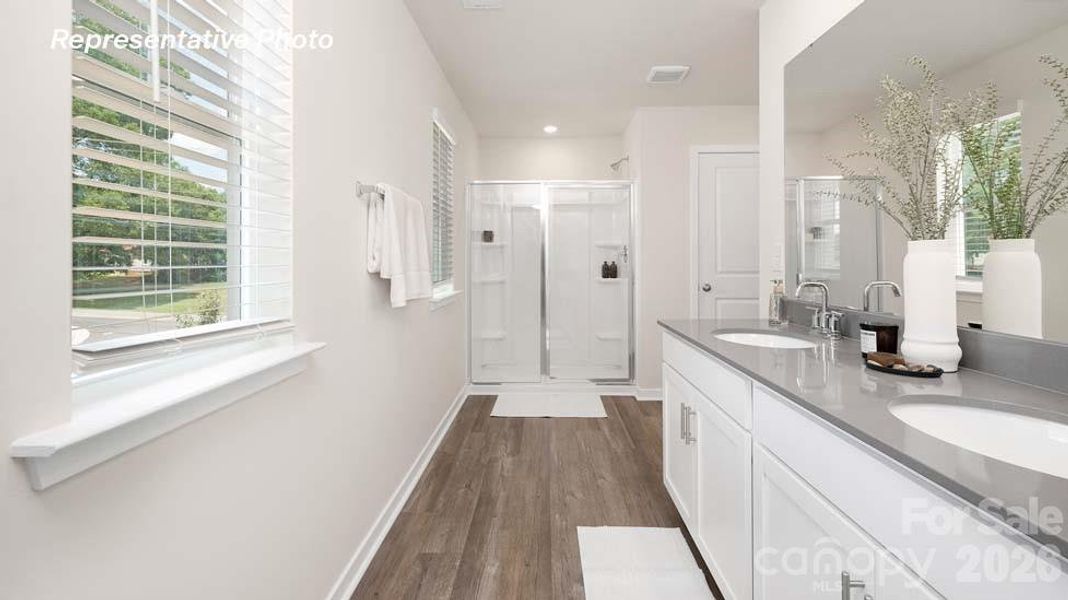 Furnished interior view inside a new home in Bristol Terrace, Statesville (Image 18).