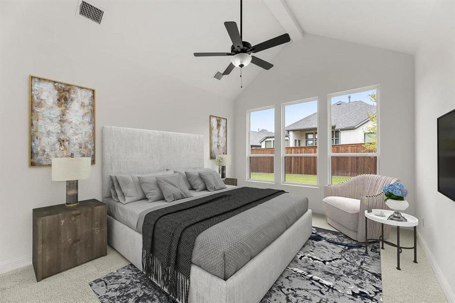 The Wimberley B Primary Suite Bedroom