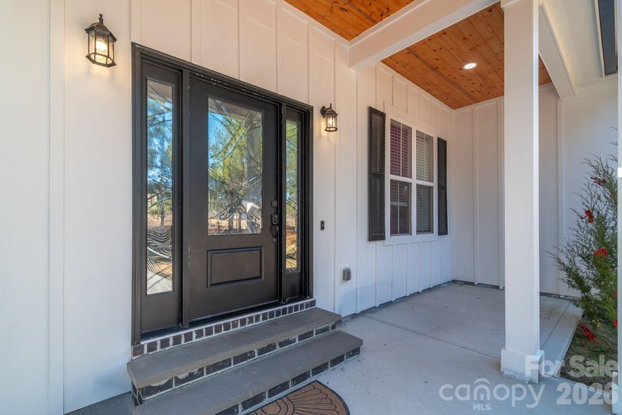 Exterior details and patio area of a home in , Pageland (Image 27).