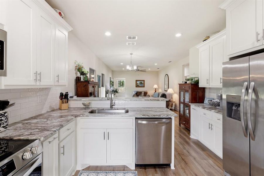 Furnished interior view inside a new home in , Arp (Image 6).