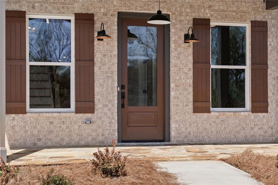 Exterior details and patio area of a home in , Murrayville (Image 3). Exterior details and patio area of a home in , Murrayville (Image 3).