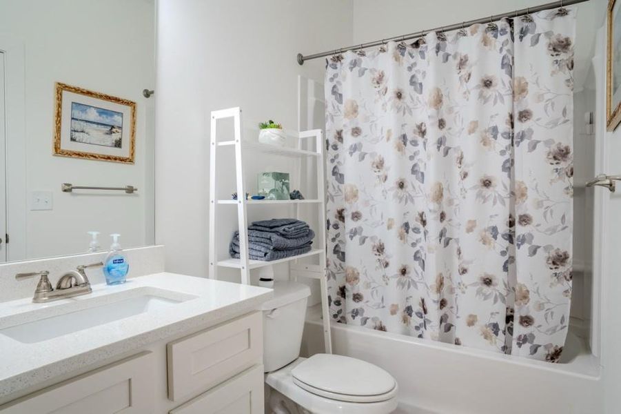 Furnished interior view inside a new home in Crossing Creeks, Monroe (Image 15).
