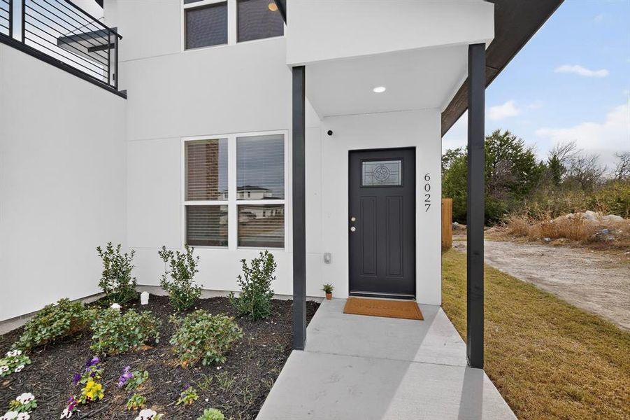 Exterior details and patio area of a home in , Dallas (Image 18). Exterior details and patio area of a home in , Dallas (Image 18).