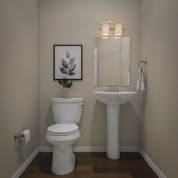 Furnished interior view inside a new home in Flora, Hutto (Image 17).