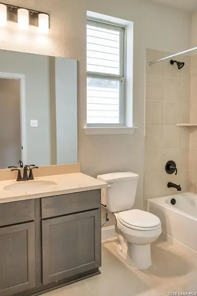 Furnished interior view inside a new home in Morgan Meadows, San Antonio (Image 3).