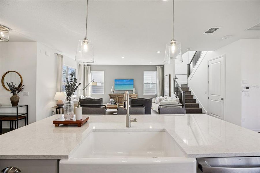 Furnished interior view inside a new home in Northlake Classical, Winter Garden (Image 32). Furnished interior view inside a new home in Northlake Classical, Winter Garden (Image 32).