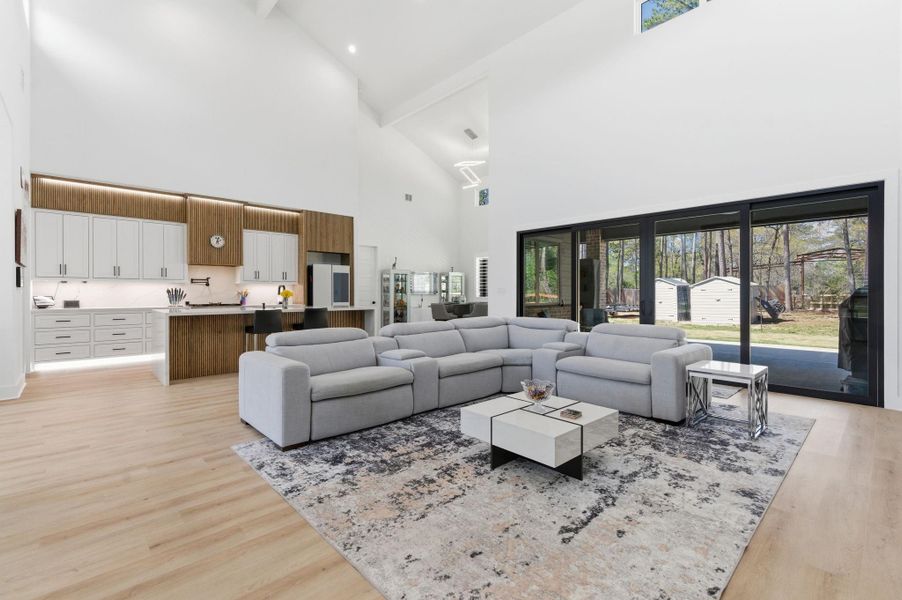 Furnished interior view inside a new home in , Magnolia (Image 8).