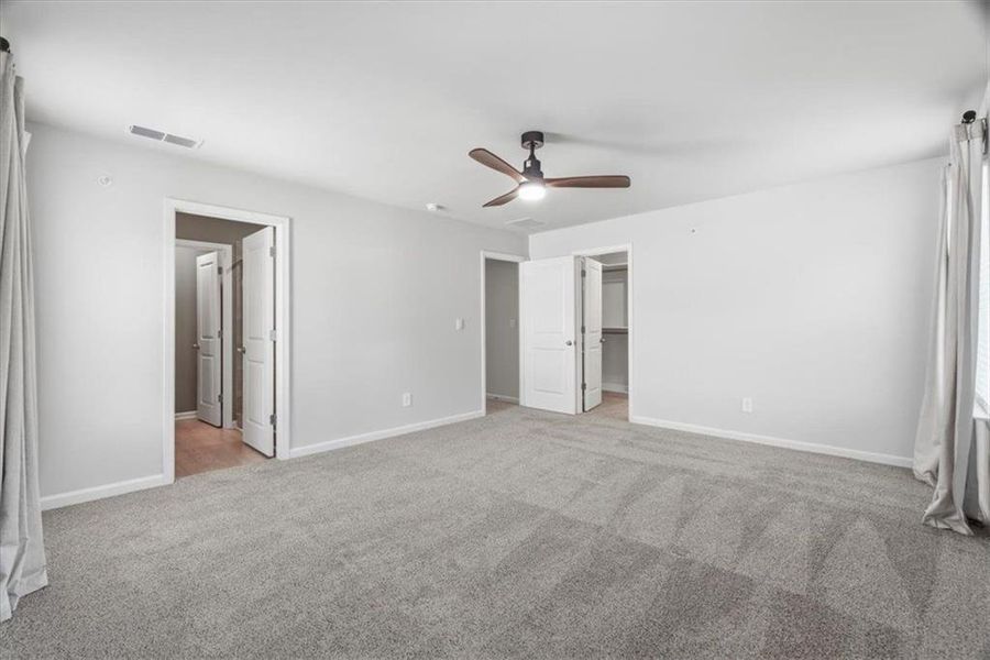 Spacious, unfurnished interior of a new home in Brooks at Riverview Landing, Smyrna (Image 31).