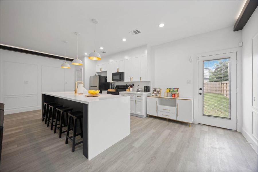 Furnished interior view inside a new home in , Houston (Image 7).