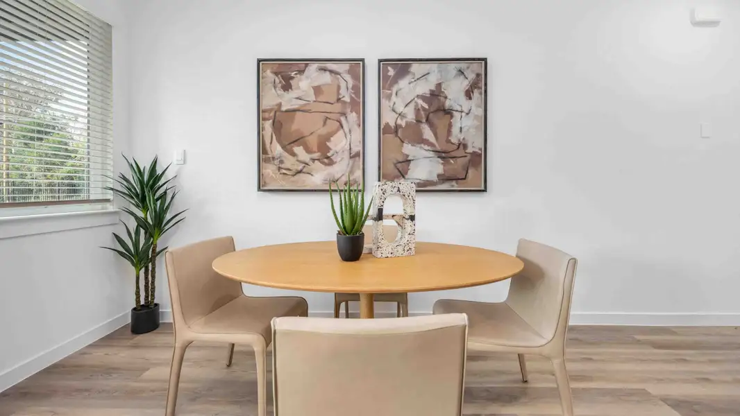 Furnished interior view inside a new home in Mansfield Park, Houston (Image 3).