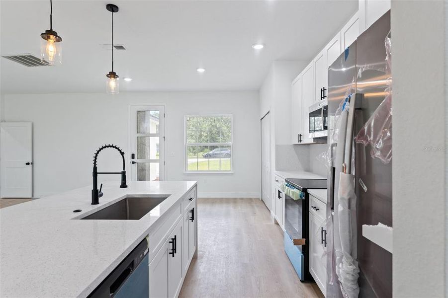 Furnished interior view inside a new home in , Ocala (Image 6). Furnished interior view inside a new home in , Ocala (Image 6).