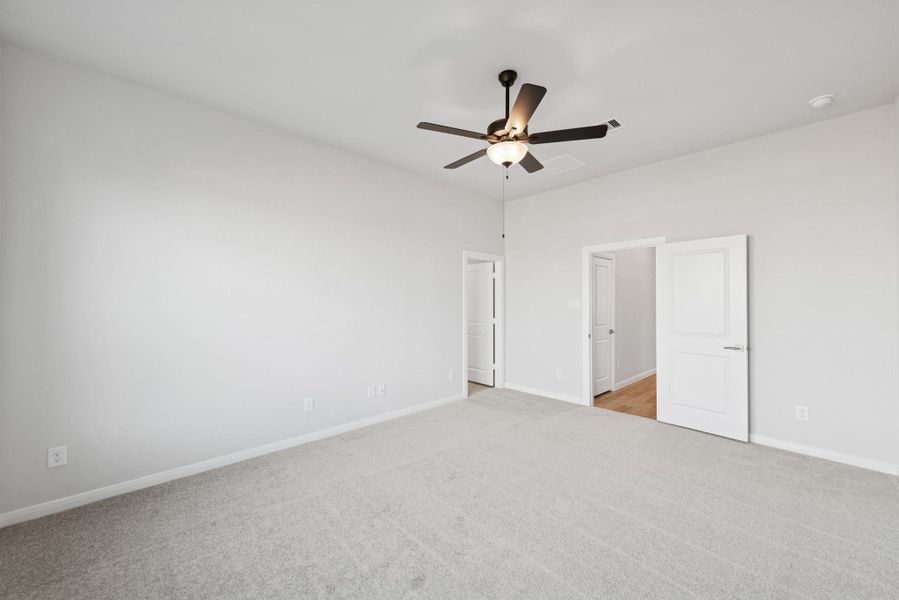 Spacious, unfurnished interior of a new home in The Grand Prairie 40’, Hockley (Image 15). Spacious, unfurnished interior of a new home in The Grand Prairie 40’, Hockley (Image 15).