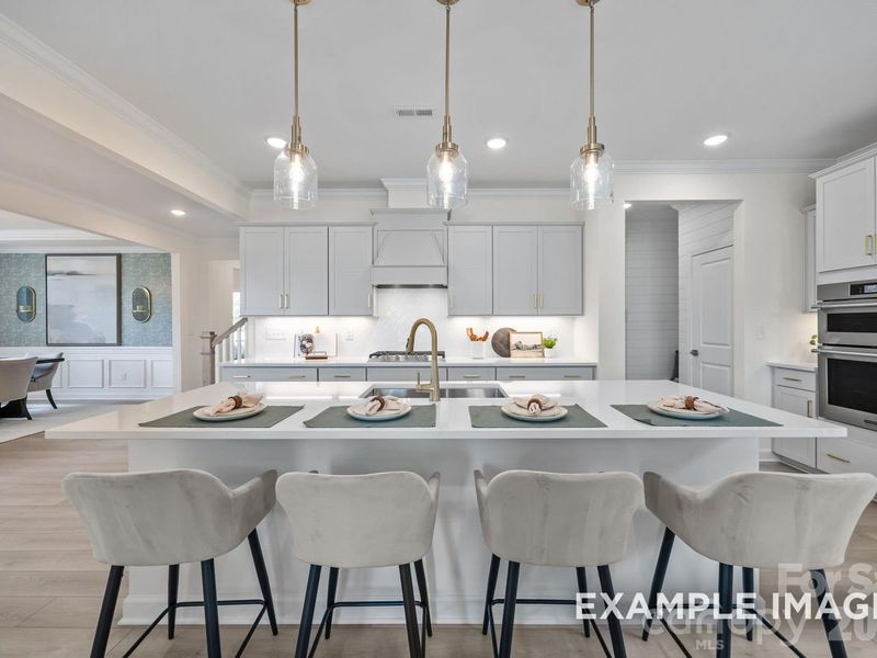 Furnished interior view inside a new home in Windgate, Mooresville (Image 15).