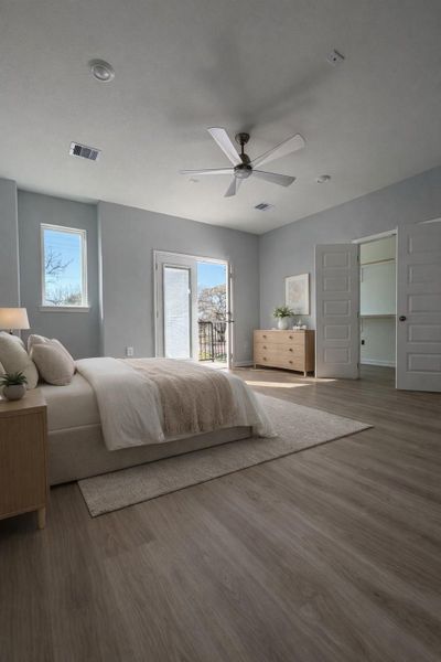 Furnished interior view inside a new home in , Houston (Image 4).