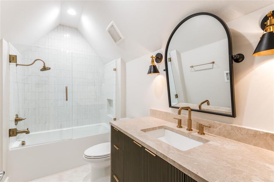 Furnished interior view inside a new home in , Highland Park (Image 12).