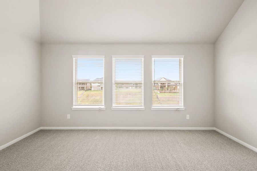 Spacious owner's suite