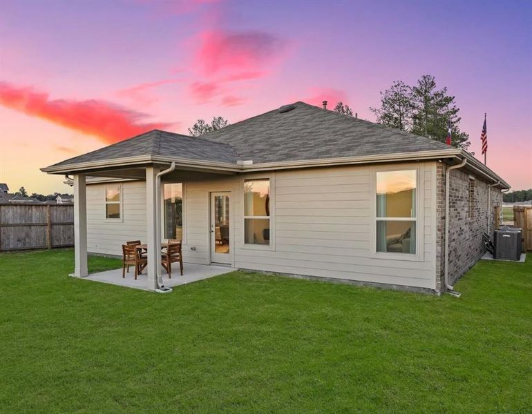 Example of Emory covered patio Example of Emory covered patio