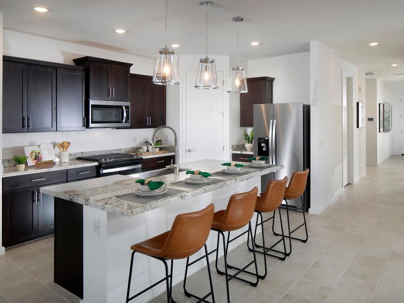 Mason kitchen at Vistas at Desert Oasis