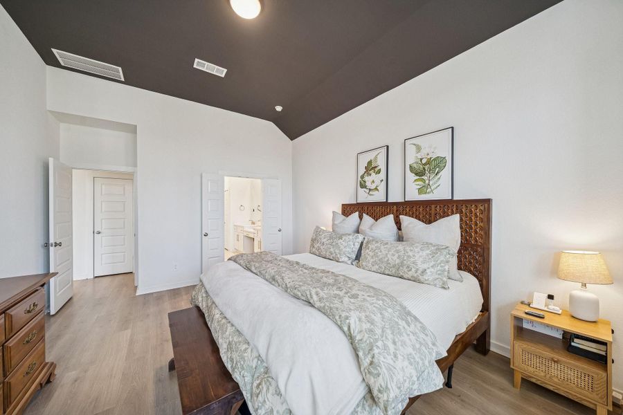 Furnished interior view inside a new home in Fulbrook on Fulshear Creek: 50ft. lots, Fulshear (Image 9).