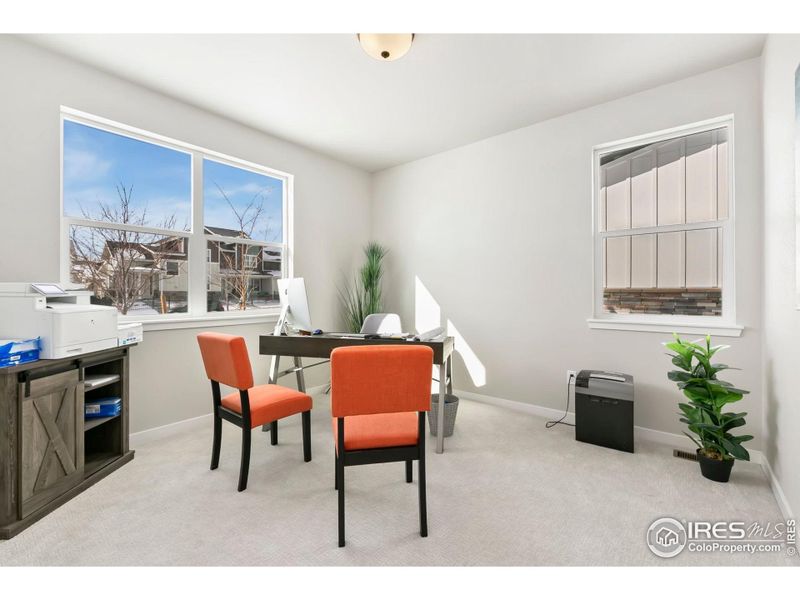 Furnished interior view inside a new home in , Fort Collins (Image 4). Furnished interior view inside a new home in , Fort Collins (Image 4).