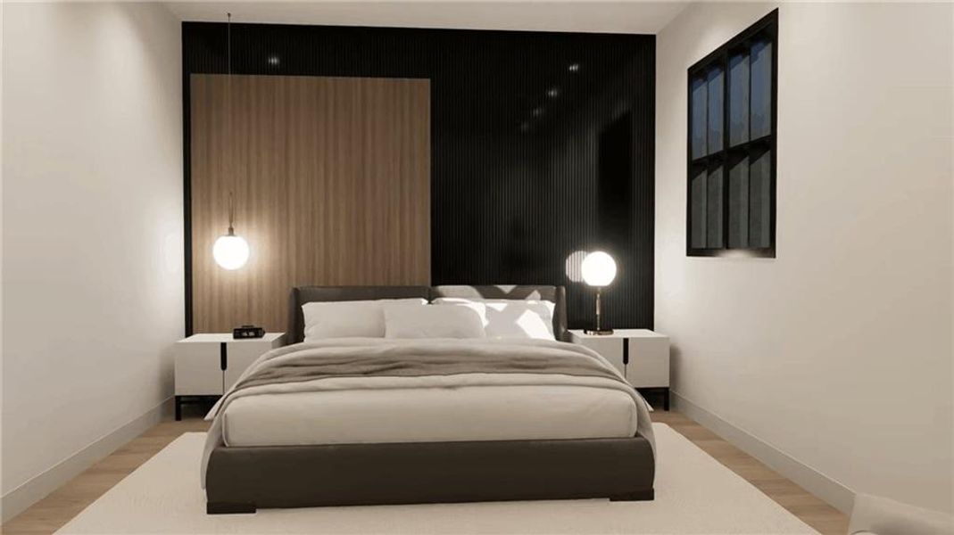 Furnished interior view inside a new home in , Fairburn (Image 17).