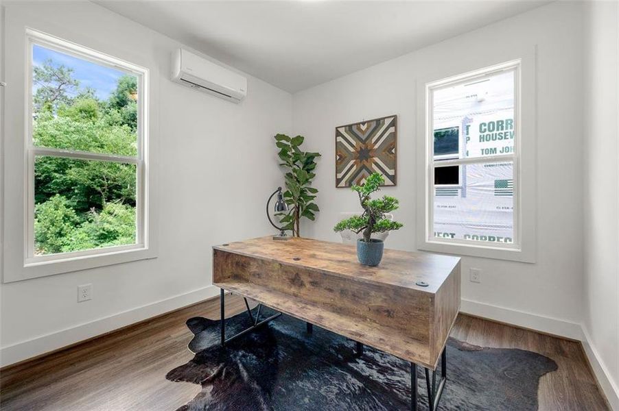 Furnished interior view inside a new home in , Atlanta (Image 3). Furnished interior view inside a new home in , Atlanta (Image 3).