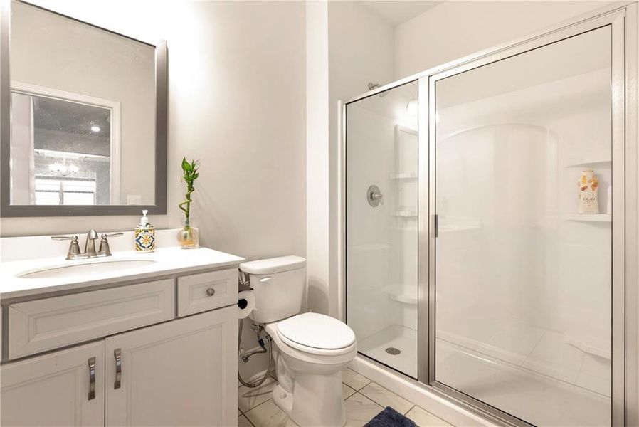 Furnished interior view inside a new home in , Cumming (Image 21).