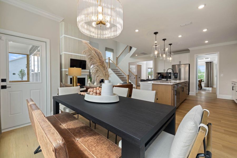 Representative furnished interior of a home built from the Willwood by Pulte Homes in Everbrook, Angier (Image 6).