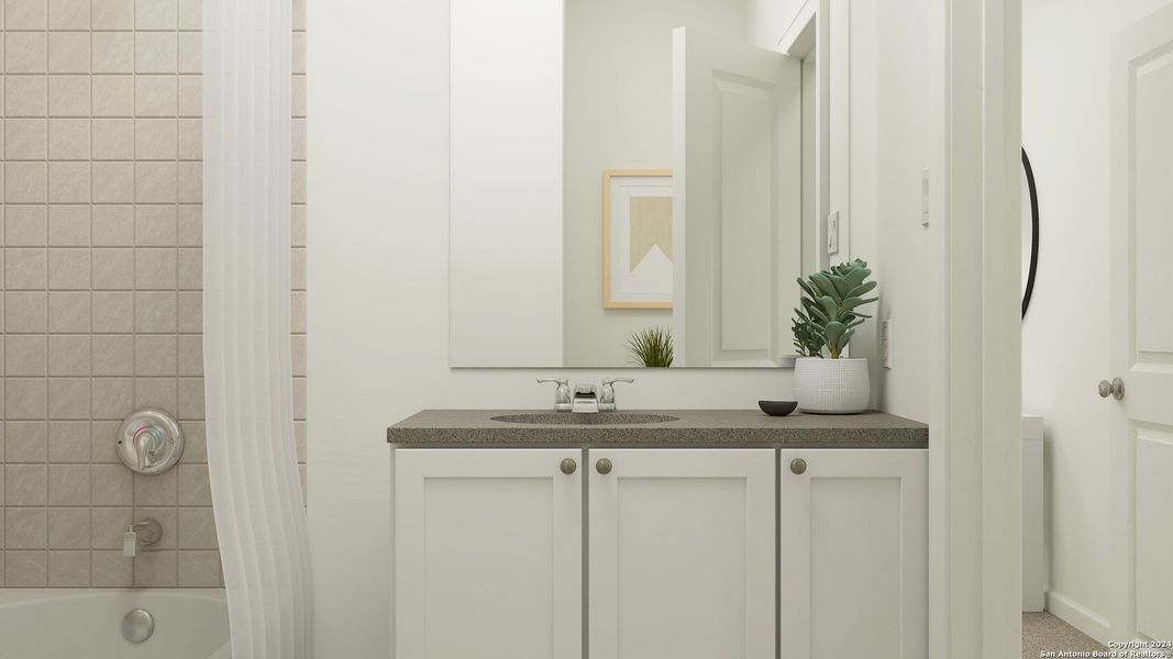 Furnished interior view inside a new home in , Corpus Christi (Image 21).