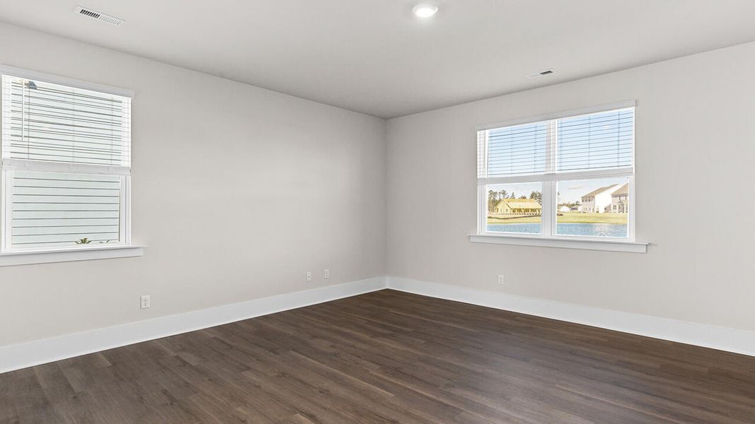 Spacious, unfurnished interior of a new home in The Haven at Indigo Preserve, Leland (Image 17).