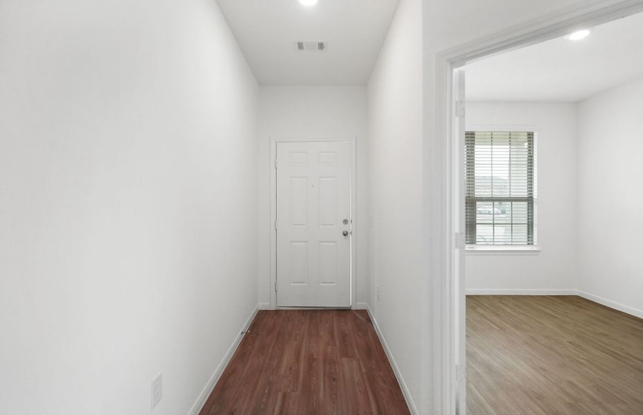 Entry into Main Living Areas Entry into Main Living Areas