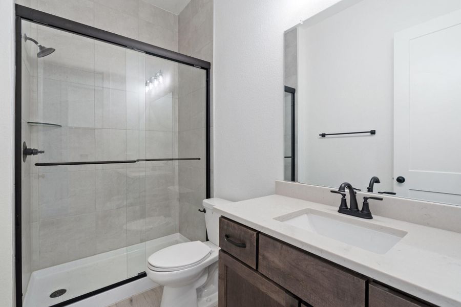 Furnished interior view inside a new home in Attwater, Waller (Image 9).