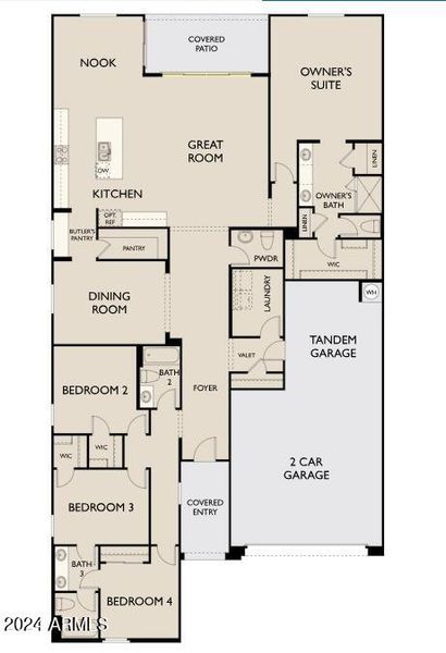 Tobiano- Lot 458- Floor Plan