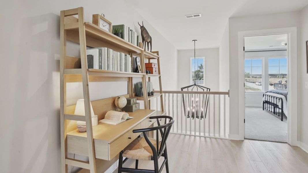 Furnished interior view inside a new home in Cottages of Bearwood, Mount Pleasant (Image 35).