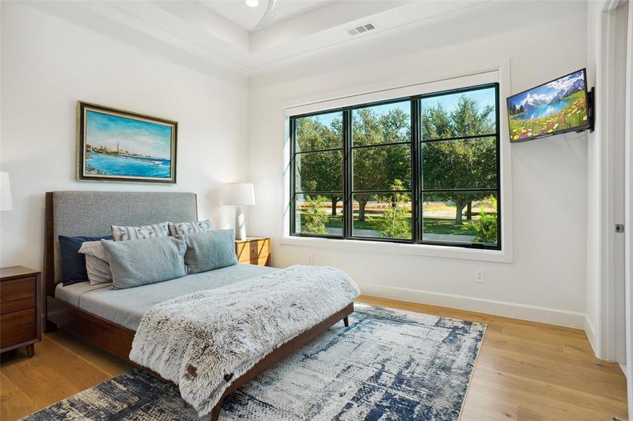 Secondary Bedroom with Ensuite Bath & Walk-in Closet...