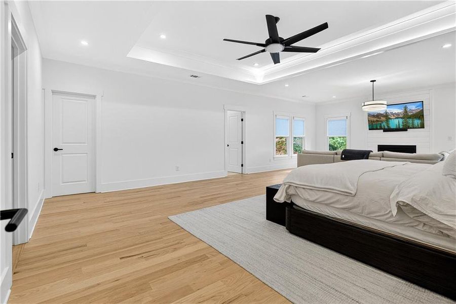 Furnished interior view inside a new home in , Marietta (Image 16).