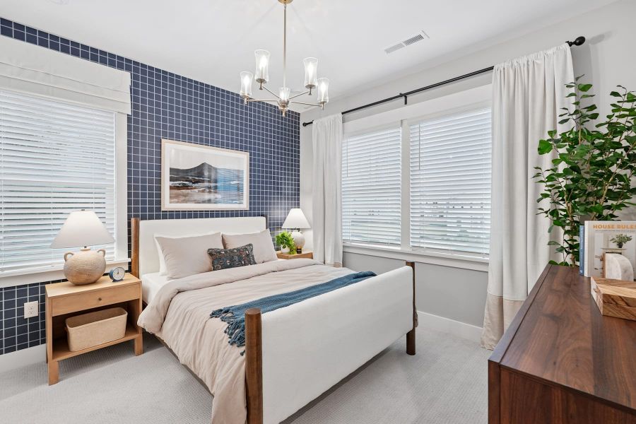 Representative furnished interior of a home built from the Ellis by Tri Pointe Homes in Summit At Homestead, Chapel Hill (Image 19).