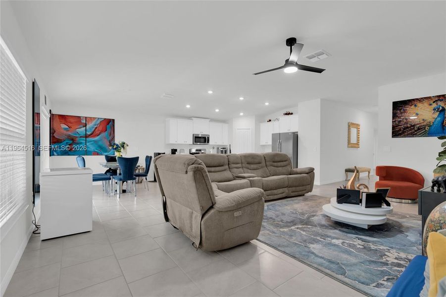 Furnished interior view inside a new home in , Lehigh Acres (Image 22).