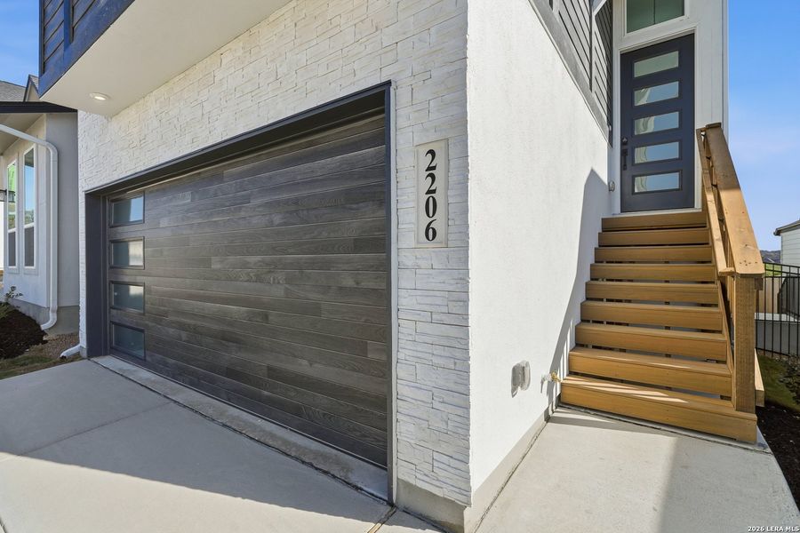 Exterior details and patio area of a home in Prominence Urban, San Antonio (Image 24). Exterior details and patio area of a home in Prominence Urban, San Antonio (Image 24).
