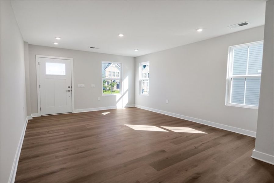 Spacious, unfurnished interior of a new home in Arden Woods, Greenville (Image 9). Spacious, unfurnished interior of a new home in Arden Woods, Greenville (Image 9).