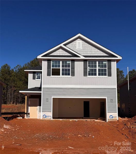 In-progress construction of a new home in Village at Parkside, Gastonia, NC (Image 12).