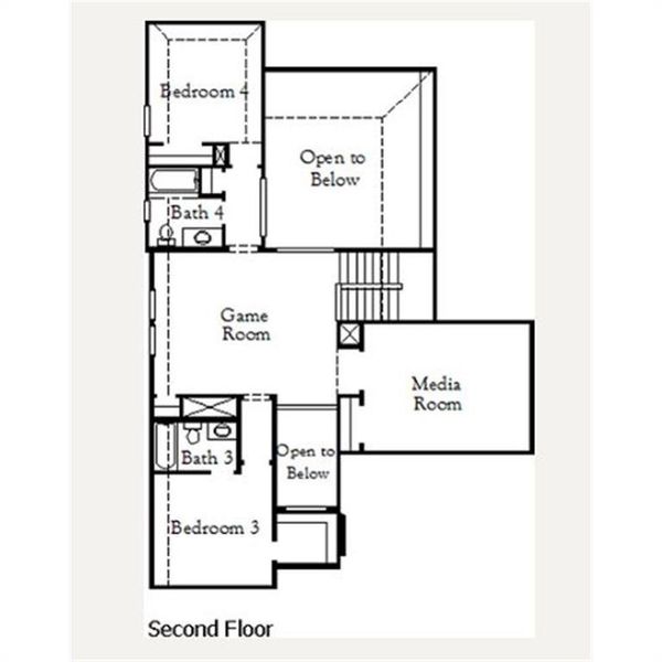 Jourdanton Second Floor Plan