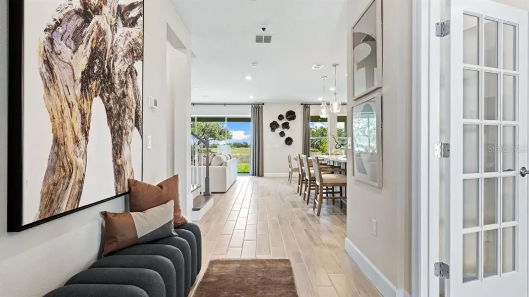 Furnished interior view inside a new home in Firethorn, Parrish (Image 22). Furnished interior view inside a new home in Firethorn, Parrish (Image 22).