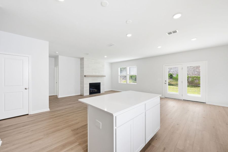 Spacious, unfurnished interior of a new home in Grand Arbor, Blythewood (Image 37).