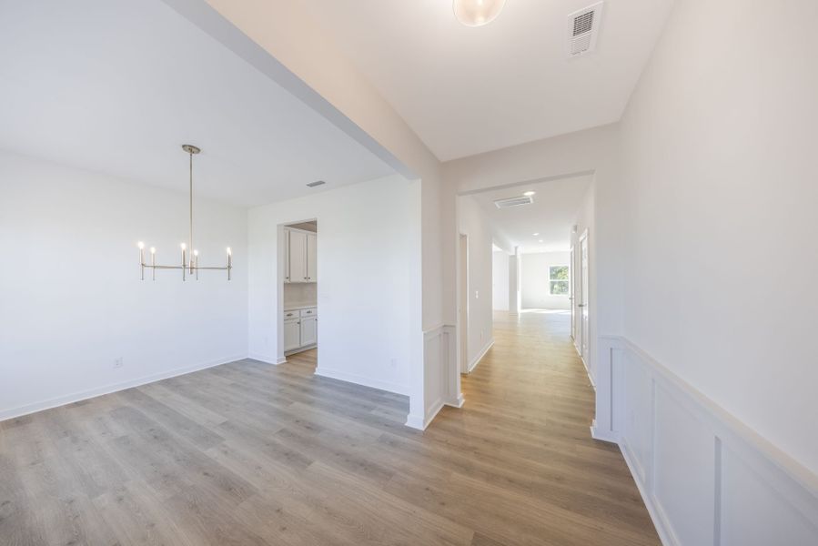 Spacious, unfurnished interior of a new home in Garmon Mill Estates, Stanfield (Image 8). Spacious, unfurnished interior of a new home in Garmon Mill Estates, Stanfield (Image 8).