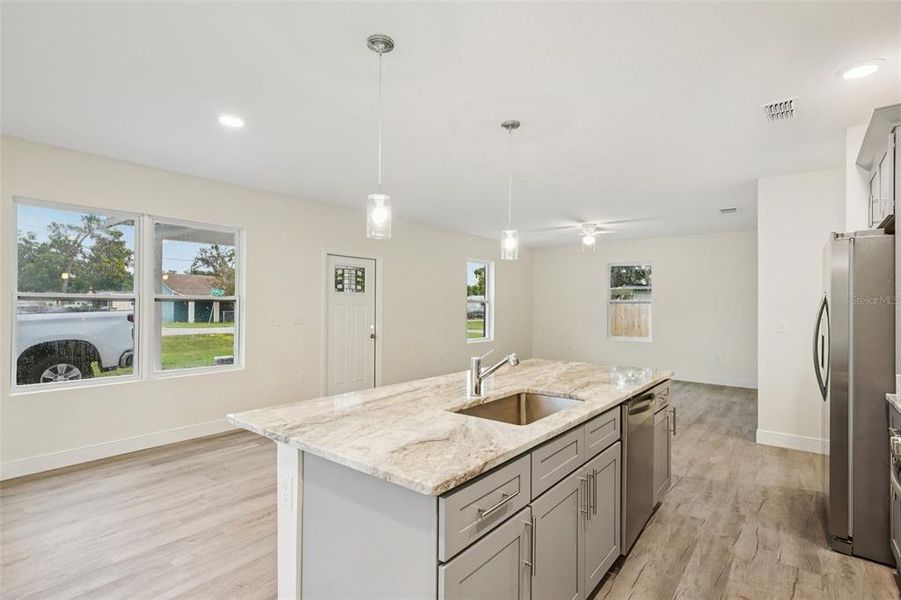 Furnished interior view inside a new home in , Lakeland (Image 7).