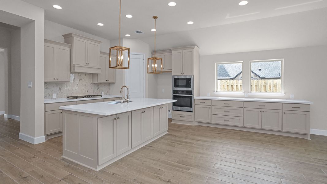 Furnished interior view inside a new home in Colton 55', Montgomery (Image 10).