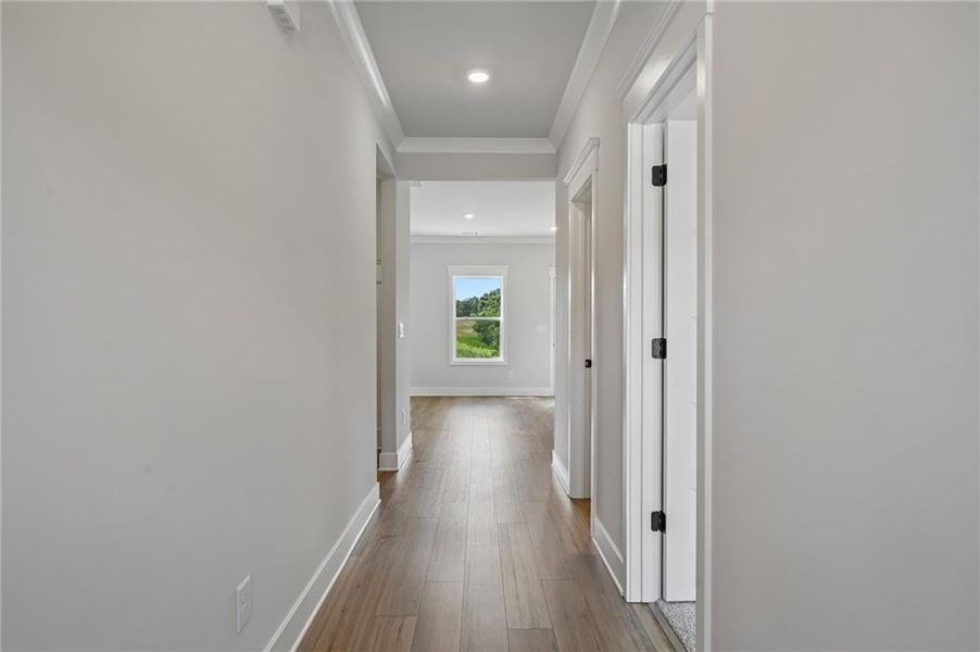 Spacious, unfurnished interior of a new home in Fowler Farms, Auburn (Image 16). Spacious, unfurnished interior of a new home in Fowler Farms, Auburn (Image 16).