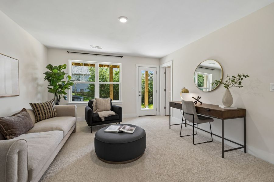 Furnished interior in a model home at Sonya Park in Nashville (Image 18).