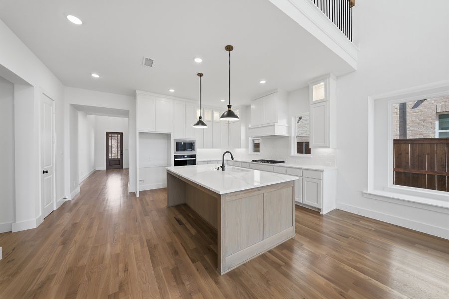 Furnished interior view inside a new home in Aster Park, McKinney (Image 8).